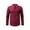 Burgundy, variant on Wyobmus Men's Regular Fit Dress Shirts Vintage Stand Collar Long Sleeve T Shirt 4-Way Stretch Casual Fomal Business Button Down Shirt Black