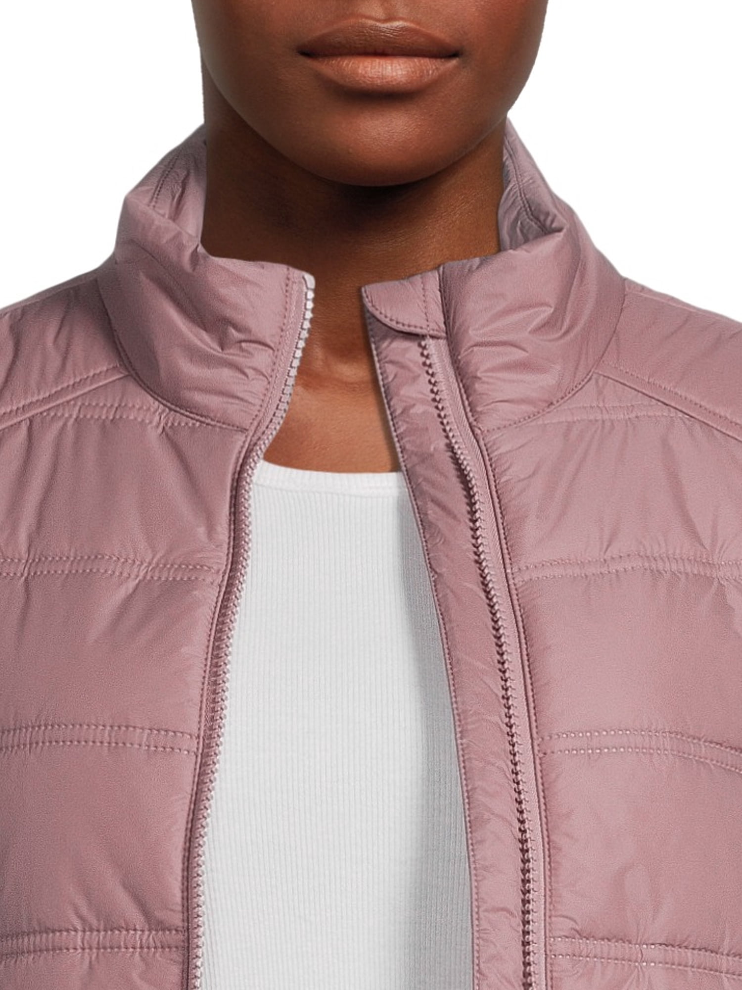 Avia Women's Quilted Zip-Front Vest