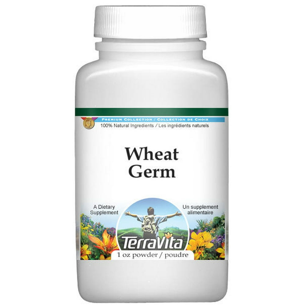 TerraVita Wheat Germ Powder, (1 oz, 1Pack, Zin 521621)