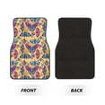 thumbnail image 2 of Disketp Butterfly 3 for Crystal Velvet Car Mats Four-Piece Set,All-Season Automotive Protection, Vehicles, Cars, Trucks, and SUVs,Anti-Slip Design, 2 of 7