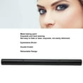 thumbnail image 3 of Eye Makeup Brush, Clean Easy To Apply Soft Bristles Dual Eyeshadow Brush Portable Double Ended Retractable  For Home, 3 of 7