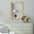 thumbnail image 2 of American Art Decor Wavy Framed Mirror, Gold - 22" x 28", 2 of 7
