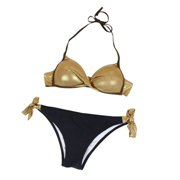Sexy metallic bikini sale