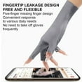 thumbnail image 2 of 2 Pairs Fingerless Sunblock Gloves Summer Gloves Protection Driving Gloves for Women and Girls, 2 of 6