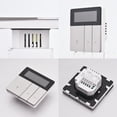 thumbnail image 2 of WIFI smart thermostat with LCD display, smart heating radiator thermostat, APP and voice control, indoor thermostat, digital programmable thermostat, antifreeze, 2 of 8