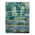 thumbnail image 3 of Artery8 Claude Monet Water Lilies and Japanese Bridge Framed Wall Art Print Home Décor A4, 3 of 4