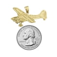 thumbnail image 3 of 14K Gold 35MM Long Cessna Airplane Pendant, 3 of 5