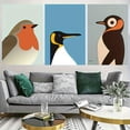 thumbnail image 3 of [2D Flat] 3pcs Simple Painting Canvas Prints, Artistic Canvas Wall Art, Suitable for Indoor or Outdoor Wall Decoration, Home Decoration, Oil Painting, Gift Shop, Restaurant, Bedroom, Library, 16x24, 3 of 4