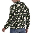 thumbnail image 6 of Naloa Daisy Men's Casual Hooded Collar Drawstring Hoodies Pullover Sweatshirts Casual Long Sleeve Shirts-4X-Large, 6 of 7