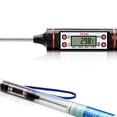 thumbnail image 4 of GJX Food Thermometer,Meat Thermometer,Instant Read Digital Cooking Thermometer,with Super Long Probe for Kitchen,Milk,Candy,BBQ and Grill, 4 of 7
