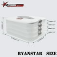 thumbnail image 2 of Ryanstar Racing 4-Layer White Cookie Carrier with Lid and Handle, Dessert Carrier Dumpling Container Cookie Shipping Storage Container, 2 of 8