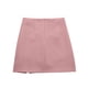 thumbnail image 3 of Falda corta de traje de doble botonadura de color sólido de manga larga de estilo nuevo a la moda para mujer Pompotops  qwe14512, 3 of 5