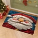 thumbnail image 4 of Felpudo Navideño Tejido | Felpudo de Baño de Diatomeas de Poliéster Multicolor | Alfombra Navideña Antideslizante | Resistente Al Desgaste | Decoración Navideña para El Hogar, 4 of 6
