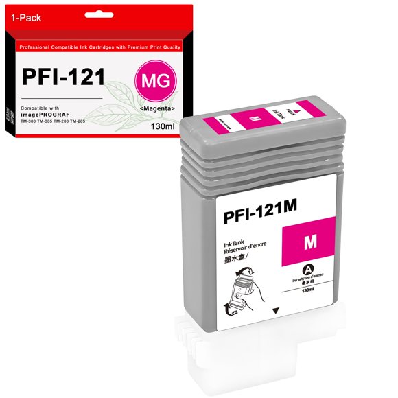 Cartucho de tinta AOTMENDI PFI-121M 130 ml magenta