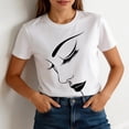 thumbnail image 6 of Roncen Women's Funny Tshirts Summer Crewneck Short Sleeve Graphic Tees Vacation Clothes, 6 of 6