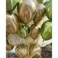 thumbnail image 6 of 40pcs 10inch Round Metallic Latex Balloons Birthday Party Wedding Decoration Chrome Metal Gold Air Globos Bachelor Party Supplie (mix 40pcs 10inch), 6 of 7