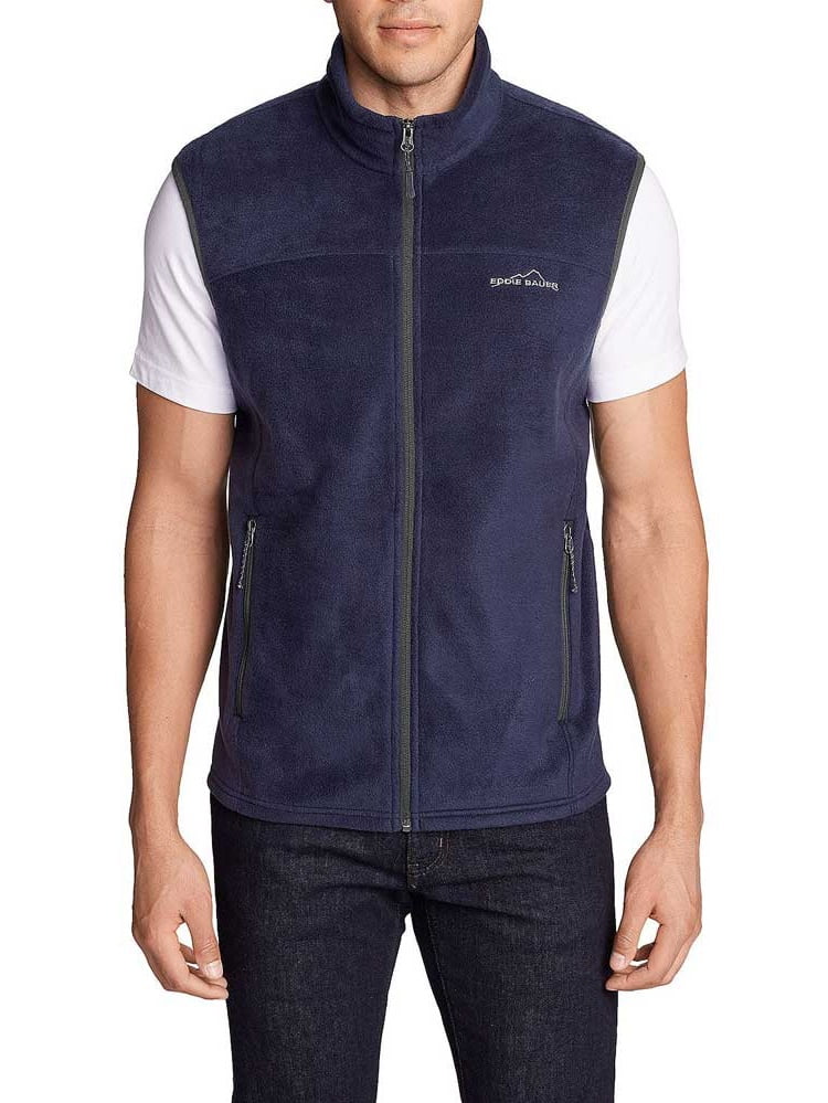 Eddie Bauer Men Quest 200 Fleece Vest Jacket