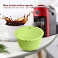 thumbnail image 3 of Filtro de taza de cápsula de café reutilizable de acero inoxidable para Dolce Gusto amarillo Ehuebsd  Libre de BPA, 3 of 7