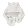 2pcs/set Korean Fashion Bear Hat Scarf One-piece Female Winter Warm Scarf Hat