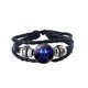 thumbnail image 3 of Xihbxyly Pulseras para Hombre y Mujer: Doce Pulseras de Cuerda de Cuero, 3 of 7