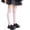 Pink, variant on Jalioing Kids Girls Knee High Socks Thin Cute School Uniform Socks for Girls Breathable Dress Long Socks