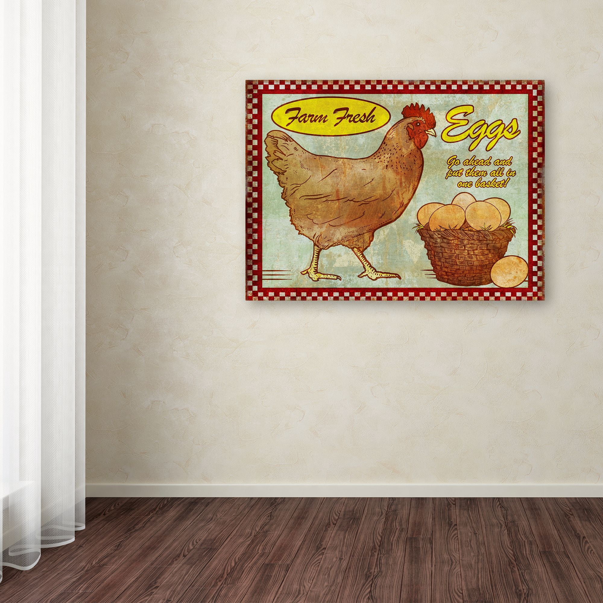 Trademark Fine Art 'Breakfast' Canvas Art by ALI Chris