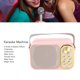 thumbnail image 3 of Máquina De Karaoke Portátil Con 2 Micrófonos Inalámbricos, 5.0, Altavoz Karaoke Multifunción, 6 Efectos De Voz, Batería De Larga Duración, Familiares Ideales, 3 of 7