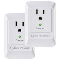 CyberPower B100WRC1 Essential Surge-Protector Wall Tap, 2 Pack