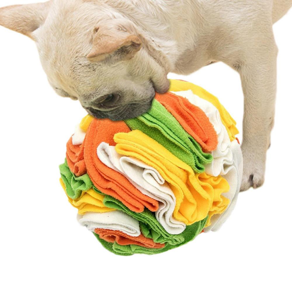 Huansihan Interactive Dog Enrichment Toy, Snuffle Ball for Boredom Dogs and  Puppy Mental Stimulation Sniffle Interactive Treat Game for Small/Medium