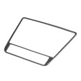 thumbnail image 4 of Central Control Storage Box Panel Trim Real Carbon Fiber Frame Cover Car Interior Decor, 4 of 5