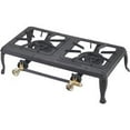 thumbnail image 1 of Grip 150129 Double-Burner Cast Iron Camping Stove, 1 of 1
