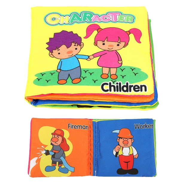 Libro de tela suave, libro de tela suave para bebés, libro de tela para bebés, libro de tela de valor excepcional