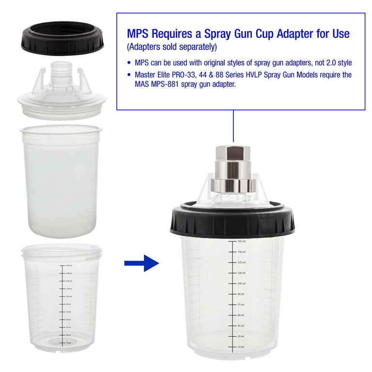 Spray gun sale cup