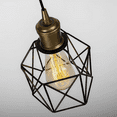 thumbnail image 3 of KAYYELAMP Total Length 11.8 Inches J-Type Track Light Vintage Design E26 Base with Switch Cylinder Shade Drop Light for Kitchen Sink Loft Stairways Loft(No Bulb, Track), 3 of 6