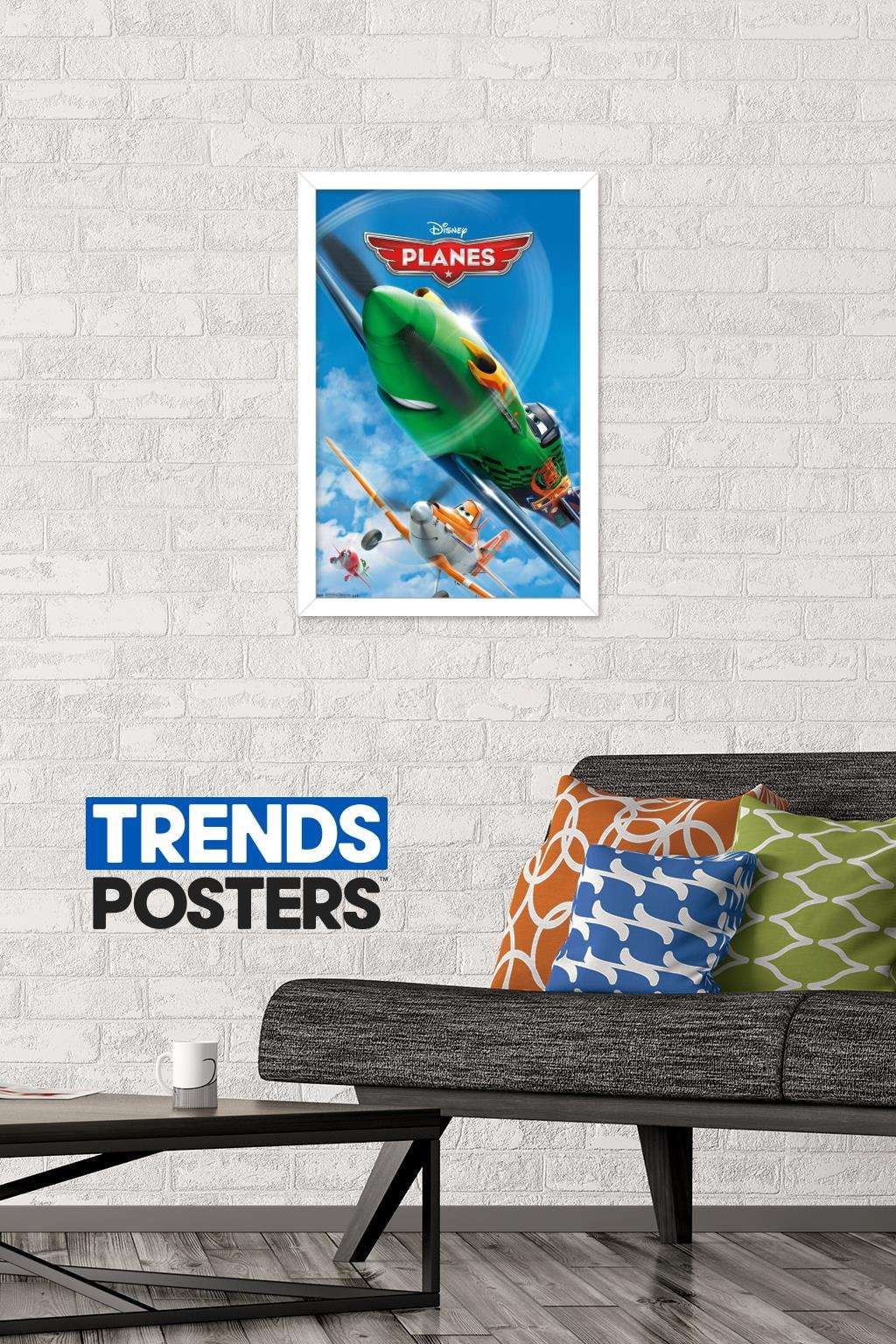 Disney Planes - One Sheet Wall Poster, 14.725" x 22.375", Framed