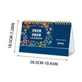 thumbnail image 5 of KOYPTL Desk Calendar 2026-2028,3 Year Planning Calendar From Jan 2026-Dec 2028 Standing Flip Desktop Calendar with Blocks and Floral Design Office Home Table Decor New Years Gifts for Women Family, 5 of 5