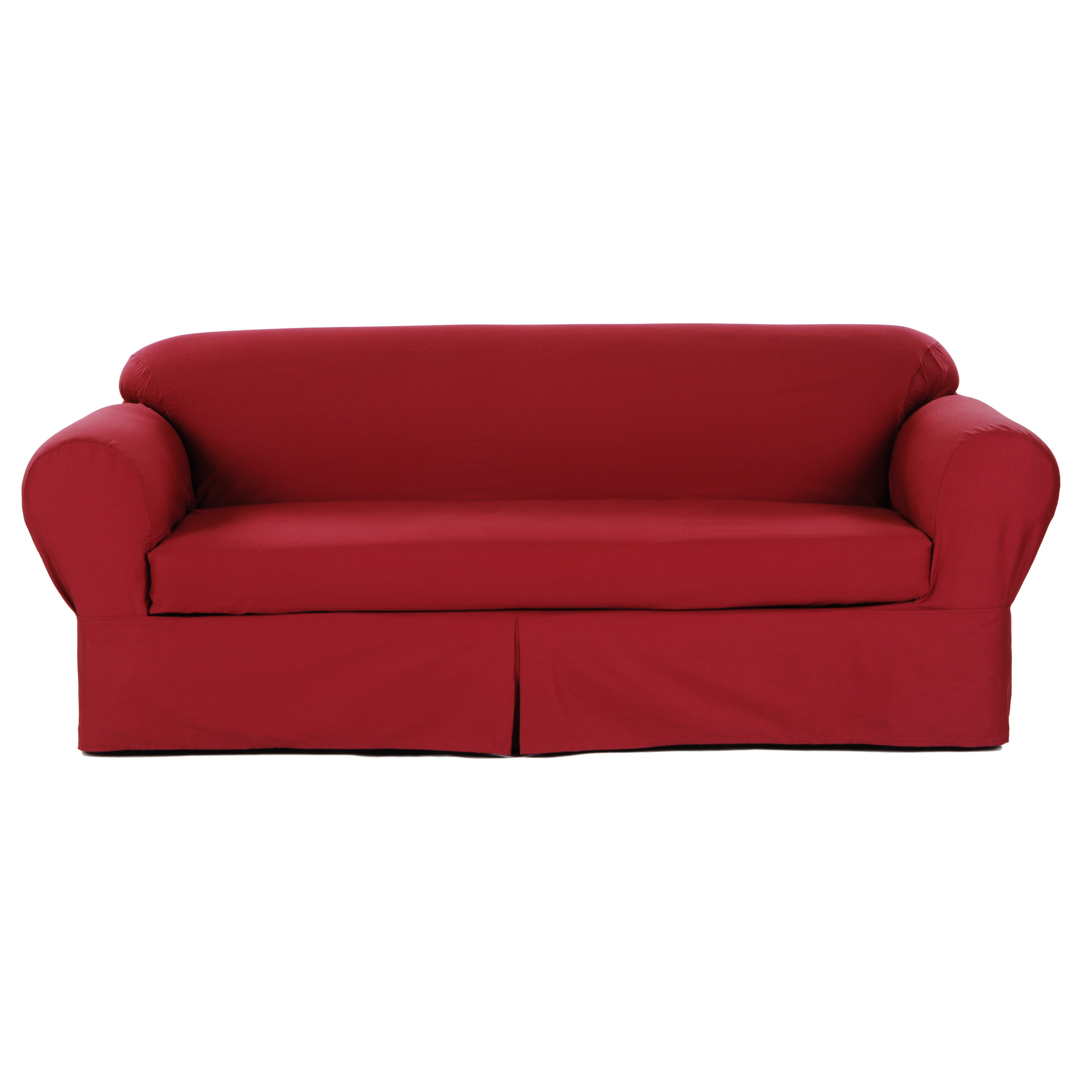 Classic Slipcovers Classic Twopiece Twill Sofa Slipcover