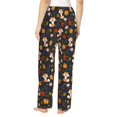 thumbnail image 3 of Picia Autumn Fox Womens Soft Woven Cotton Elastic Waistband Sleep Pajama Pant Lounge Sleep Pant With Pockets And Drawstring-XX-Large, 3 of 9