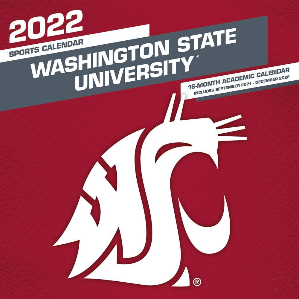 University Of Washington Calendar 2022 Washington State Cougars 2022 Wall Calendar - Walmart.com