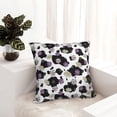 thumbnail image 6 of Pofeuu Daisies Flowers Print Double-sided plush pillowcase Square Throw Pillow Covers Pillows Cover for Living Room Bedroom Sofa Couch Cushion Cover（No pillow core）-20"x20", 6 of 7