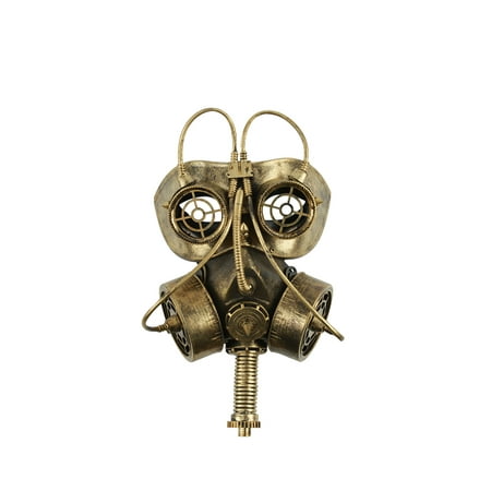 Steampunk Full Face Respirator Gas Mask Gothic Cosplay Halloween Costume Party