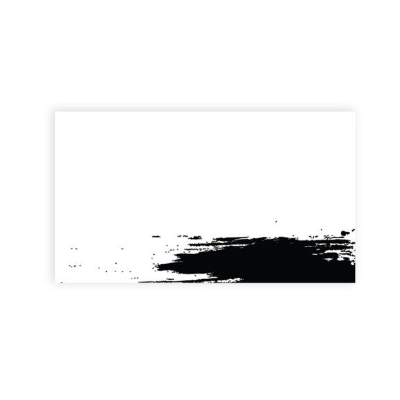 Koyal Wholesale Black Brushstroke Wedding Place Cards for Wedding Party Tables, Seating Place Cards for Holders,60 Pack