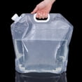 thumbnail image 1 of Bolsa De Almacenamiento De Agua Contenedor de agua plegable de PE para picnic al aire libre, bolsas de agua para acampar (blanco 5L) Likrtyny  Para Estrenar, 1 of 6