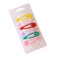 thumbnail image 2 of Épingle à Cheveux Mode pour Femmes en Forme de Goutte d'Eau Colorée, Accessoires pour Cheveux, 6 Pcs, 2 of 2
