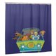 thumbnail image 3 of Cortina de ducha de Scooby Doo, cortina de baño de tela impermeable con dibujos animados, con ganchos gratuitos, decoración del hogar, accesorios de baño, regalos para niños y niñas, 72 x 72 pulgadas, 3 of 8