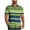 Green^1, variant on Jjayotai George Shirts for Men with Pocket, Men's Striped Printed Short Sleeve Lapel Button Up Cardigan, Hawaiian Shirt, Graphic Tees Men