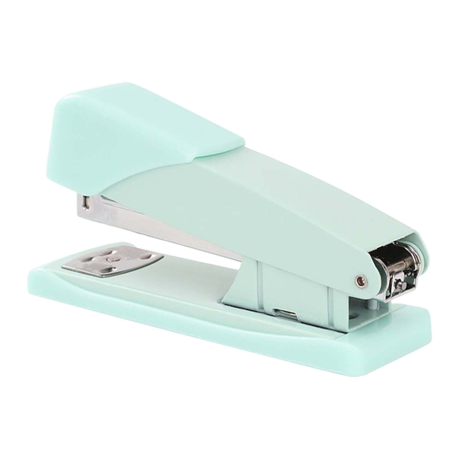 Macaron-Colored Stapler Handheld Stapler Labor-Saving Stapler Metal Stapler Universal Stapler Multifunctional Stapler Office Stapler Easy-To-Use Stapler Efficie