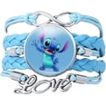 thumbnail image 3 of Pulsera de puntada para fiesta, regalo de Lilo y Stitch, cosas de puntada, joyería para mujeres y niñas, pulsera, regalos de cumpleaños, 3 of 4