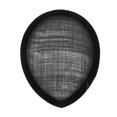 thumbnail image 4 of Monstrate Base de tocado para sombrero TearDrop, exquisita y encantadora Kits de decoración para fiestas Negro, 4 of 6