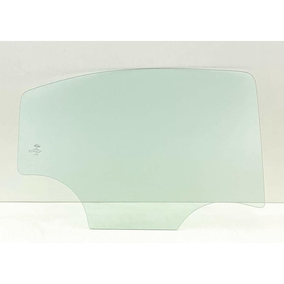 Passenger Right Side Rear Door Window Door Glass Compatible with Chevrolet Sonic 4 Door Sedan 2012-2020 Models